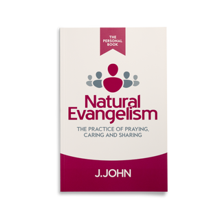 Cover of the book 'Natural Evangelism: The Personal Book' by J.John.
