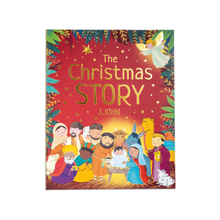 Cover of 'The Christmas Story' book by J.John.